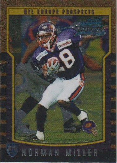 NFL 2000 Bowman Chrome - No 161 - Norman Miller