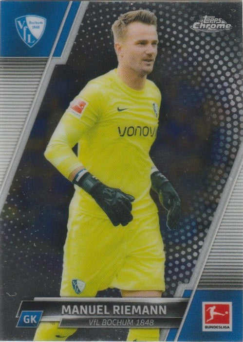 Soccer 2021-22 Topps Chrome Bundesliga - No. 26 - Manuel Riemann