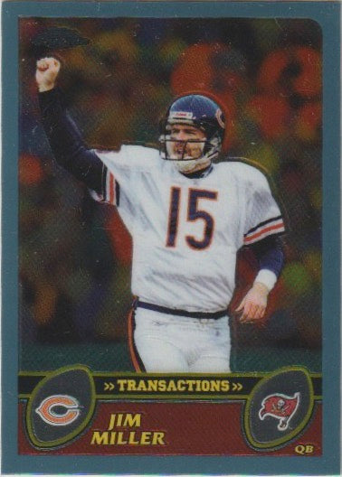 NFL 2003 Topps Chrome - No 102 - Jim Miller