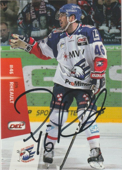 DEL 2014-15 CityPress - No 168 - Jon Rheault