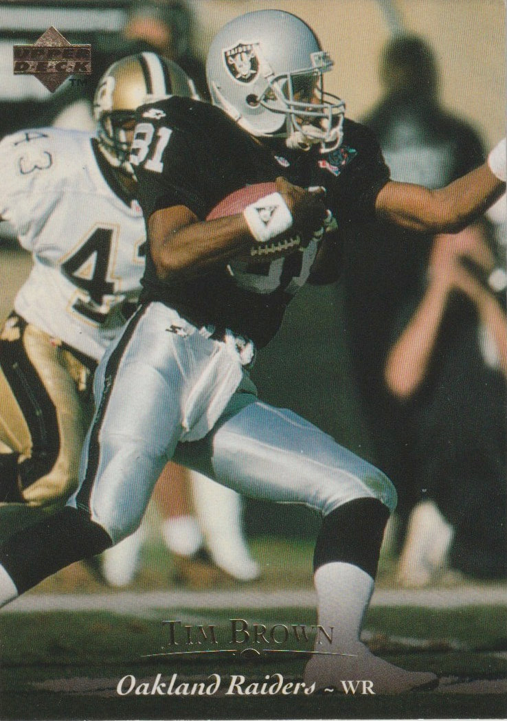 NFL 1995 Upper Deck - No 56 - Tim Brown