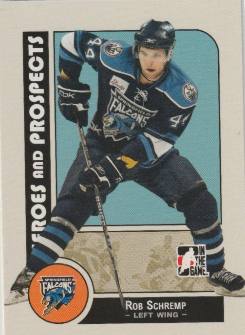 NHL 2008-09 ITG Heroes and Prospects - No 35 - Rob Schremp