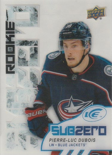 NHL 2017-18 Upper Deck Ice Sub Zero - No SZ-53 - Pierre-Luc Dubois