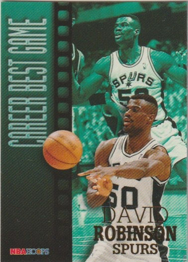 NBA 1996-97 Hoops - No 343 - David Robinson