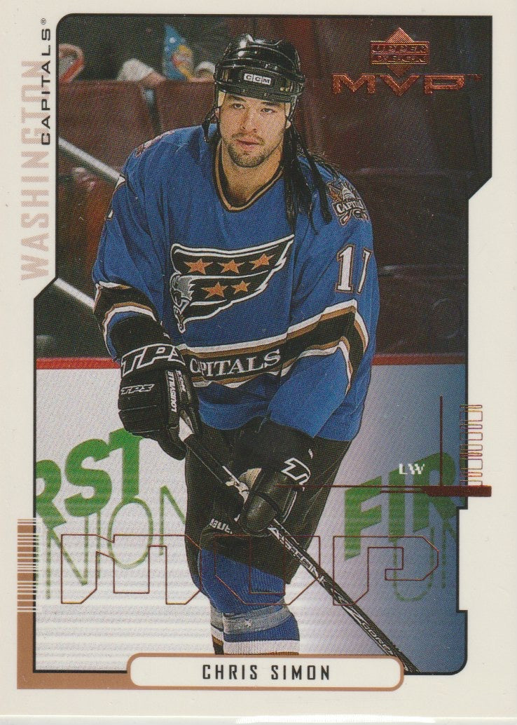 NHL 2000-01 Upper Deck MVP - No 179 - Chris Simon