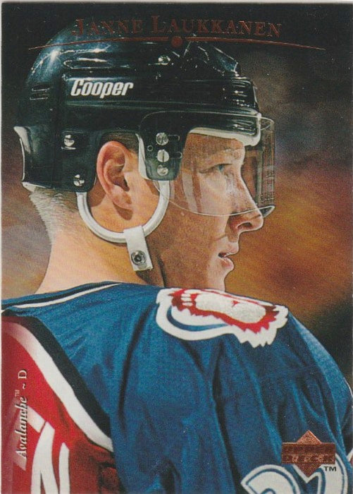 NHL 1995 / 96 Upper Deck - No 123 - Janne Laukkanen