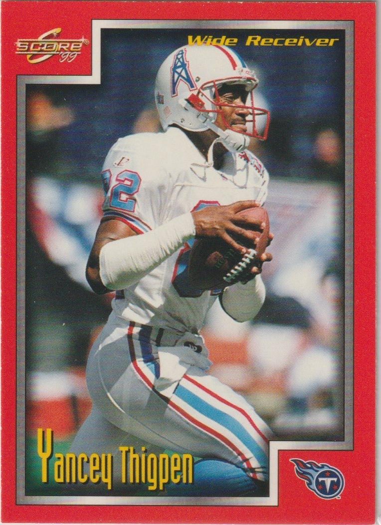NFL 1999 Score - No 125 - Yancey Thigpen