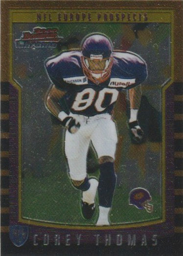 NFL 2000 Bowman Chrome - No. 158 - Corey Thomas