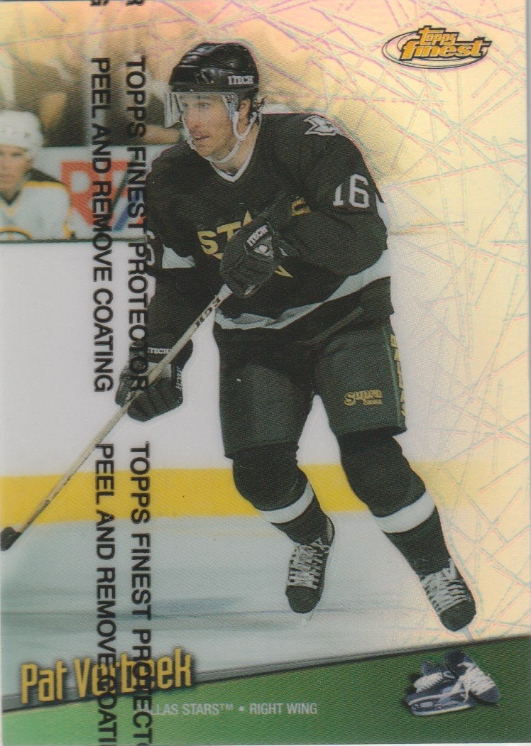 NHL 1998-99 Finest Refractors - No 69 - Pat Verbeek