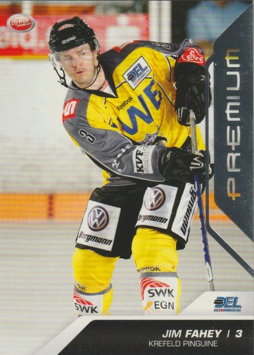 DEL 2009 / 10 CityPress Premium Silver - No 310 - Jim Fahey