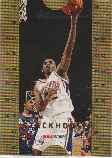 NBA 1996-97 Hoops Rookie Headliners - No 5 of 10 - Jerry Stackhouse