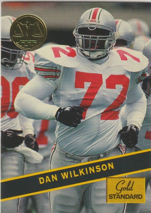 NFL 1994 Signature Rookies Gold Standard - No 49 - Dan Wilkinson