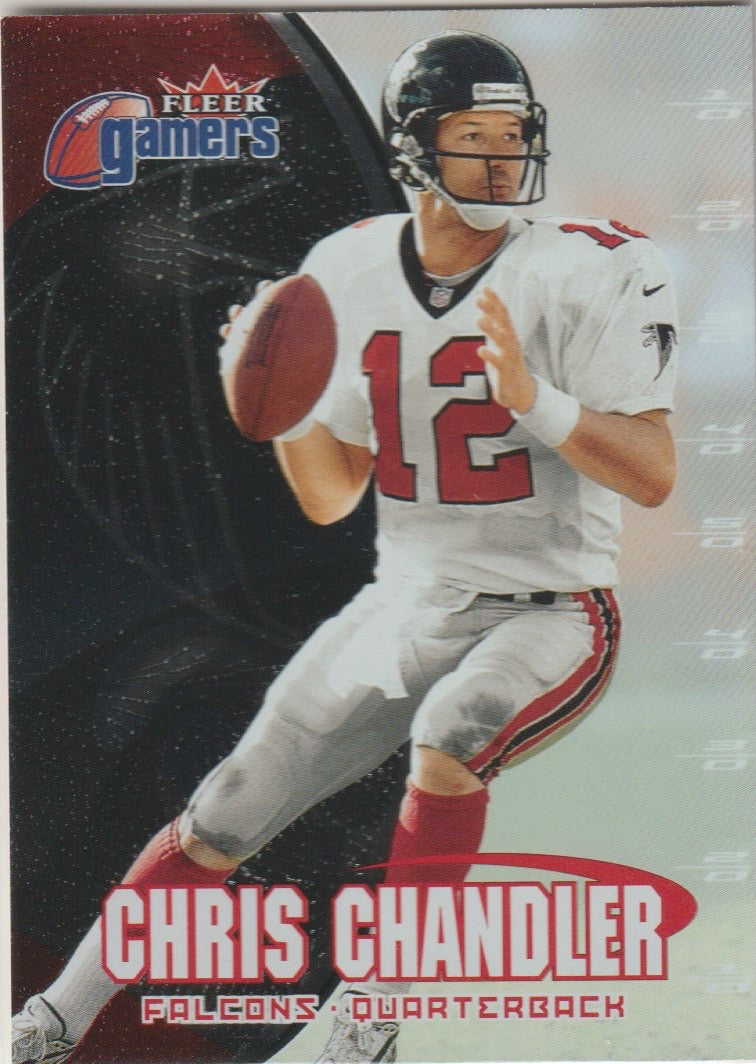 NFL 2000 Fleer Gamers - No 27 - Chris Chandler