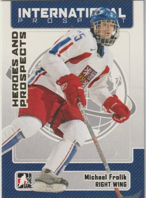 NHL 2006-07 ITG Heroes and Prospects - No 138 - Michael Frolik