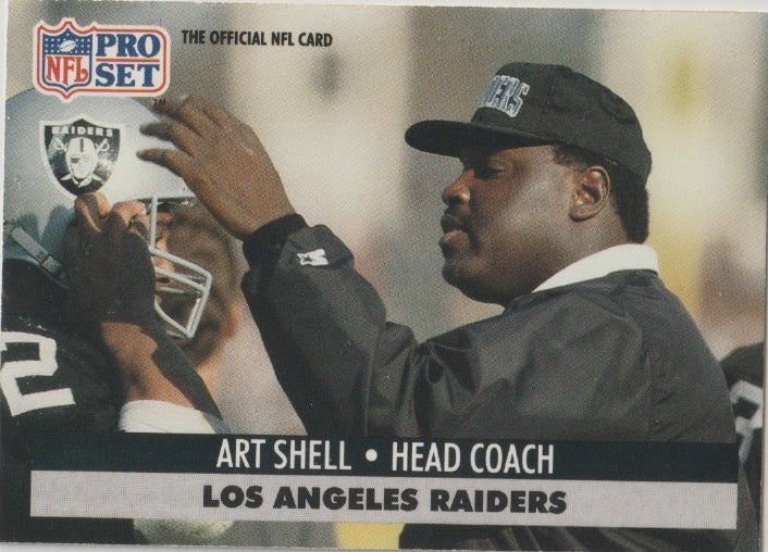 NFL 1991 ProSet - No 198 - Art Shell