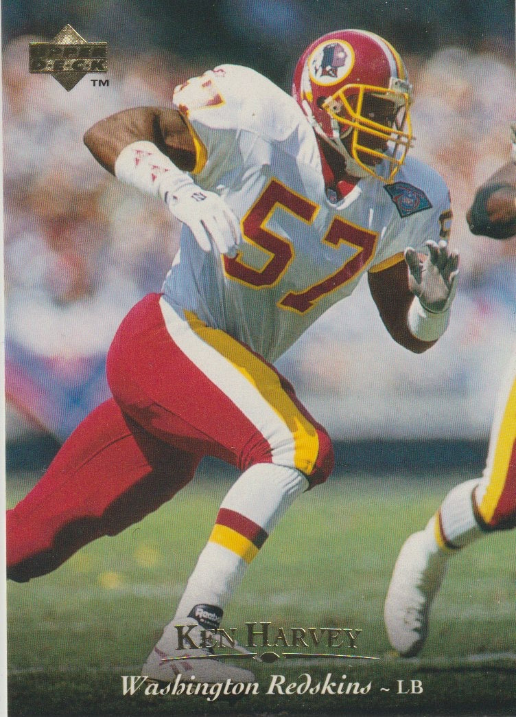 NFL 1995 Upper Deck - No 147 - Ken Harvey