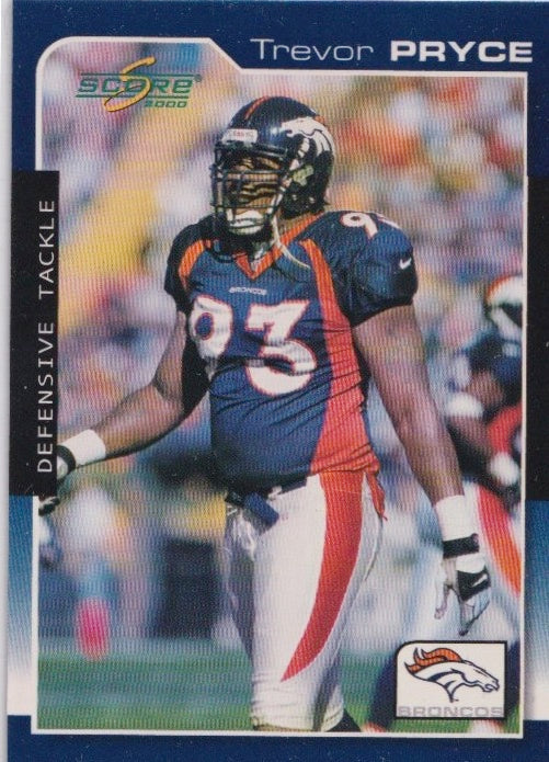 NFL 2000 Score - No 55 - Trevor Pryce