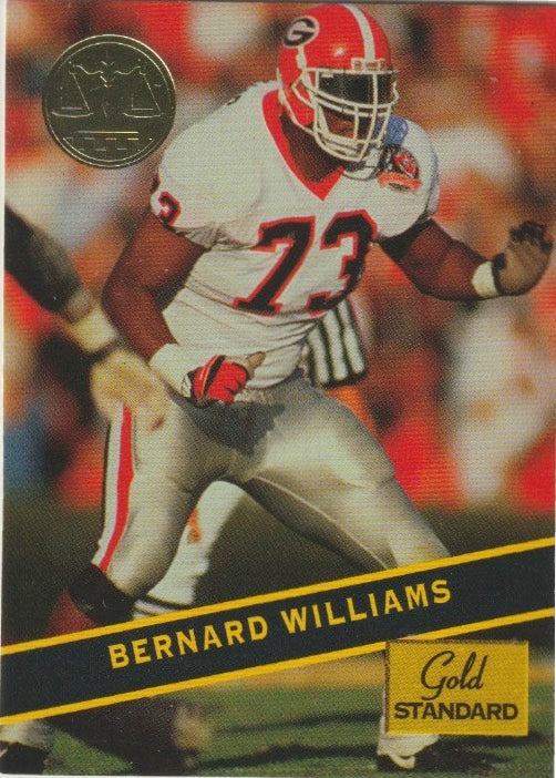 NFL 1994 Signature Rookies Gold Standard - No 50 - Bernard Williams