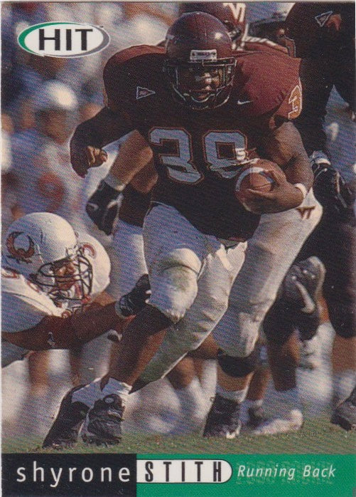 NFL 2000 SAGE Hit - No 38 - Shyrone Stith