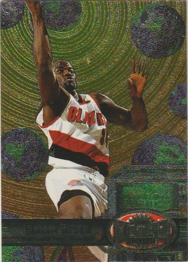 NBA 1997-98 Metal Universe - No. 36 - Isaiah Rider