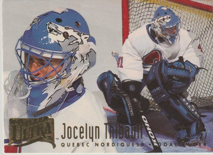 NHL 1994 / 95 Ultra - No 361 - Jocelyn Thibault