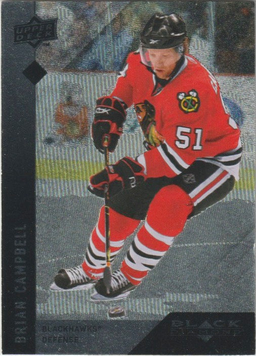NHL 2009-10 Black Diamond - No 39 - Brian Campbell