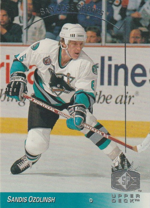 NHL 1993 / 94 Upper Deck SP Inserts - No 146 - Sandis Ozolinsh