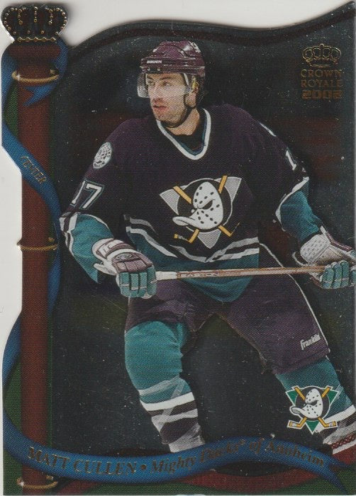 NHL 2001-02 Crown Royale - No 1 - Matt Cullen