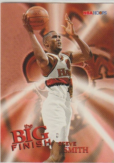 NBA 1996-97 Hoops - No. 175 - Steve Smith