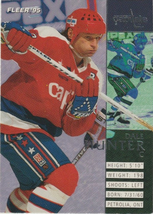 NHL 1994 / 95 Fleer - No 235 - Dale Hunter