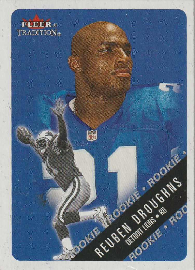 NFL 2000 Fleer Tradition - No 314 - Reuben Droughns