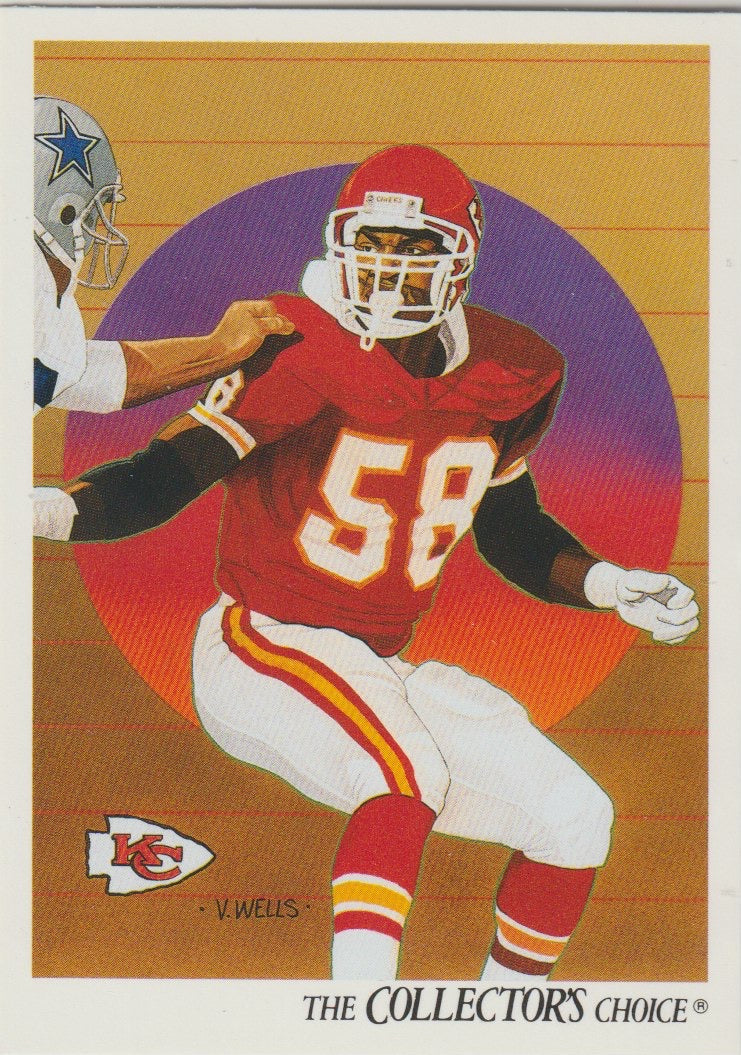 NFL 1991 Upper Deck - No 80 - Derrick Thomas