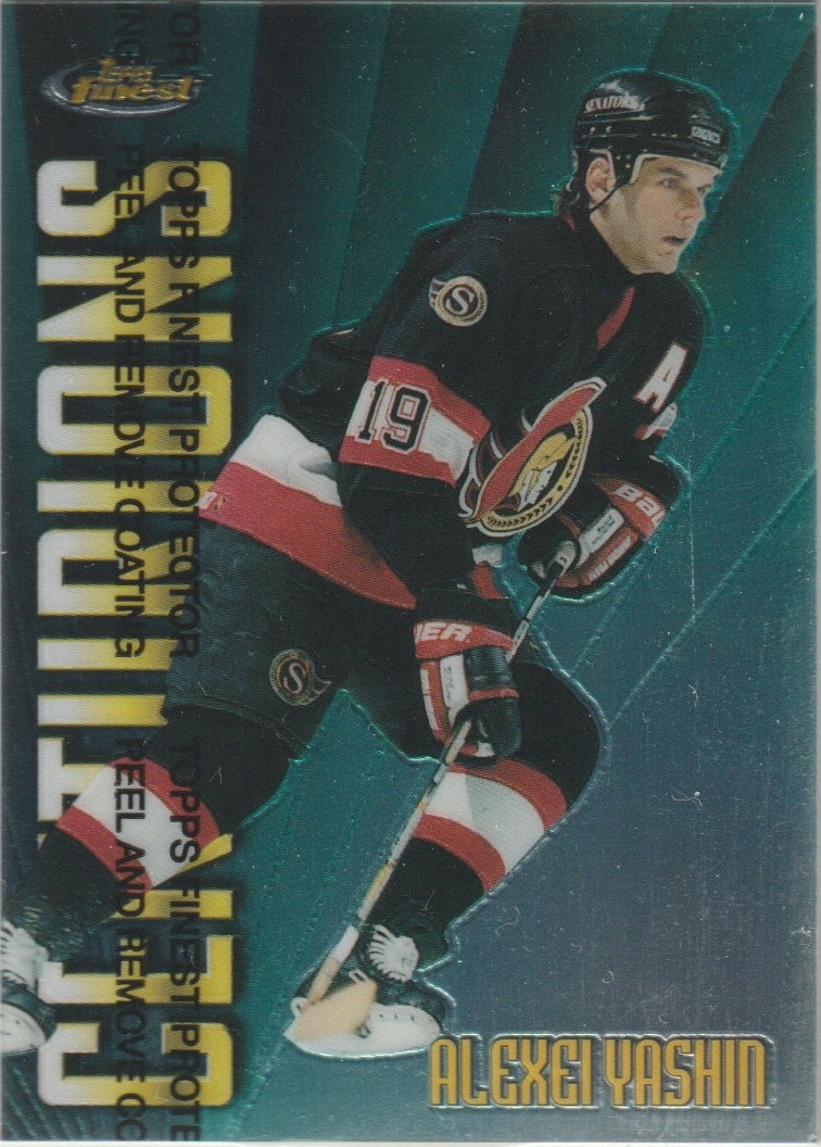 NHL 1998-99 Finest Centurions - No C5 - Alexei Yashin