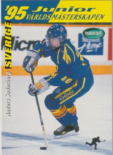 NHL 1994 / 95 Parkhurst SE - No SE234 - Anders Soderberg