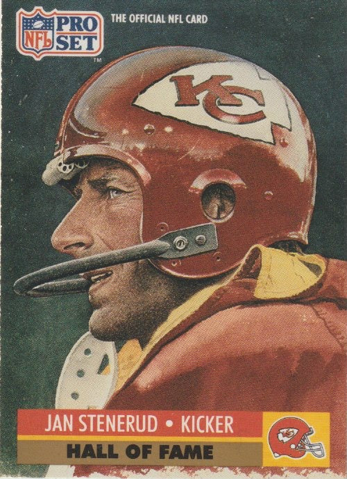 NFL 1991 ProSet - No 31 - Jan Stenerud
