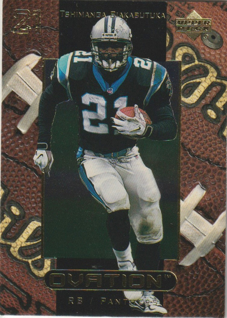 NFL 1999 Upper Deck Ovation - No 8 - Tshimanga Biakabutuka