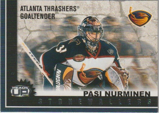 NHL 2003-04 Pacific Heads Stonewaller - No 2 - Pasi Nurminen