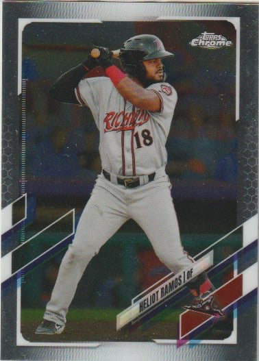 MLB 2021 Topps Pro Debut Chrome - No PDC-61 - Heliot Ramos
