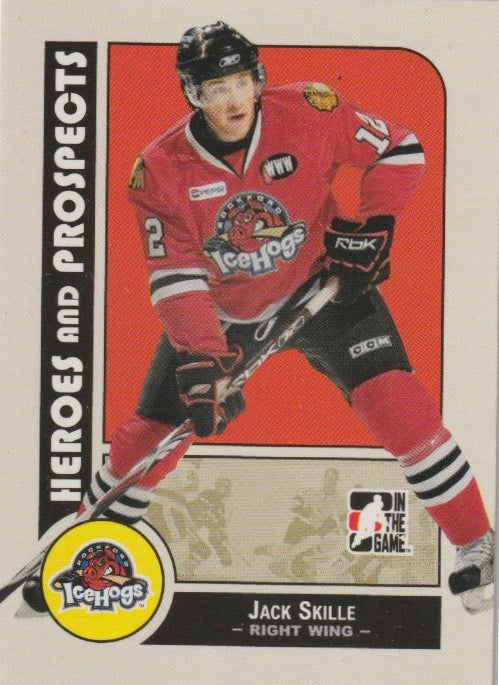 NHL 2008-09 ITG Heroes and Prospects - No 25 - Jack Skille