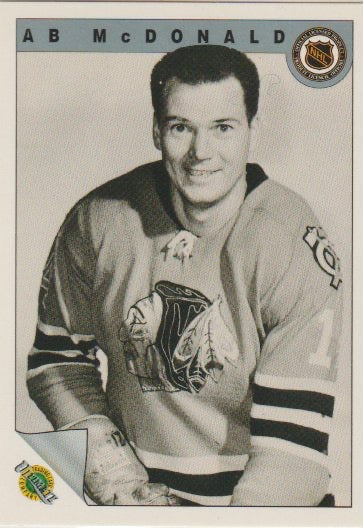 NHL 1991-92 Ultimate Original Six - No 60 - From McDonald