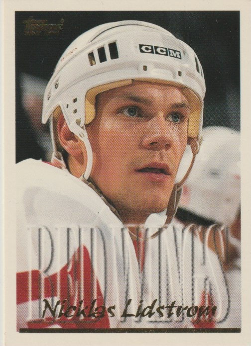 NHL 1995 / 96 Topps - No 107 - Niklas Lidstrom