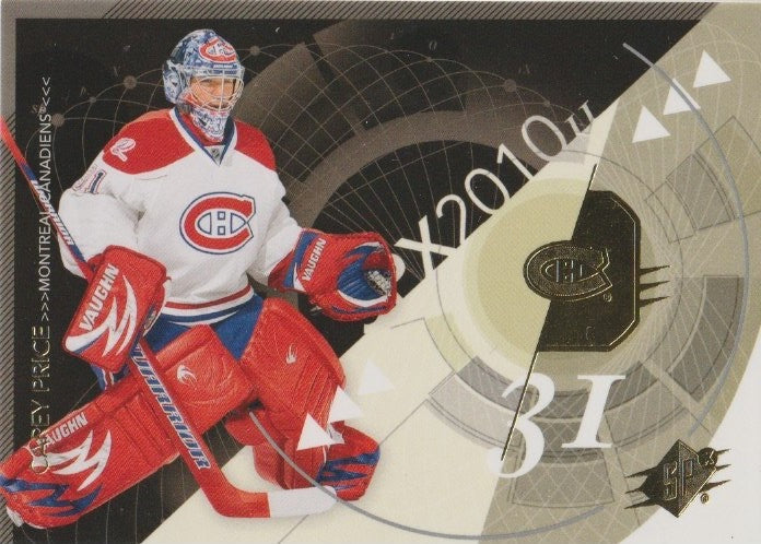 NHL 2010-11 SPx - No 58 - Carey Price