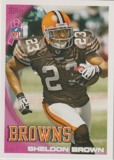 NFL 2010 Topps A Crucial Catch - No 103 - Sheldon Brown