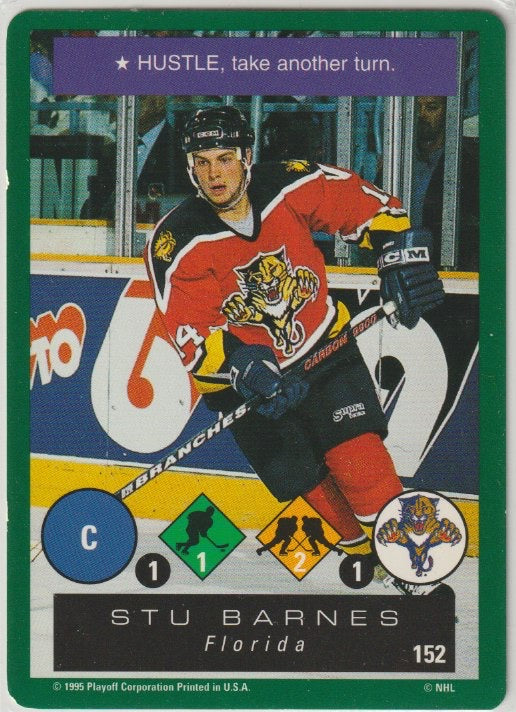 NHL 1995 / 96 Playoff One on One - No 152 - Stu Barnes