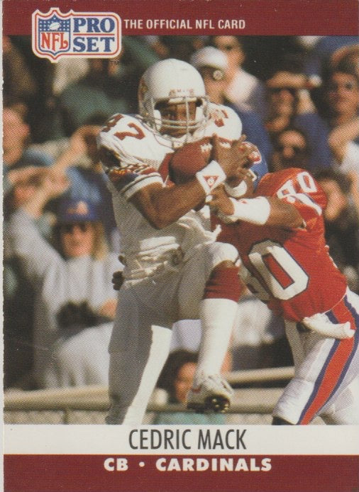 NFL 1990 ProSet - No 616 - Cedric Mack