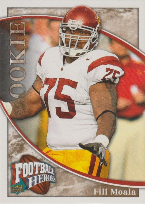 NFL 2009 Upper Deck Heroes - No 140 - Fili Moala
