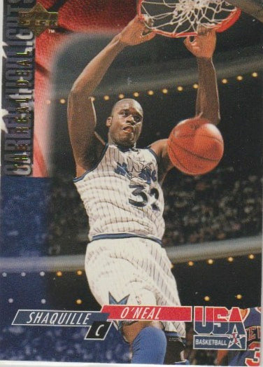 NBA 1994 Upper Deck USA - No 52 - Shaquille O'Neal