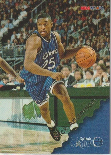 NBA 1996-97 Hoops - No. 109 - Nick Anderson