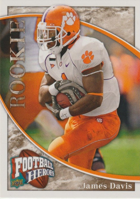 NFL 2009 Upper Deck Heroes - No 132 - James Davis