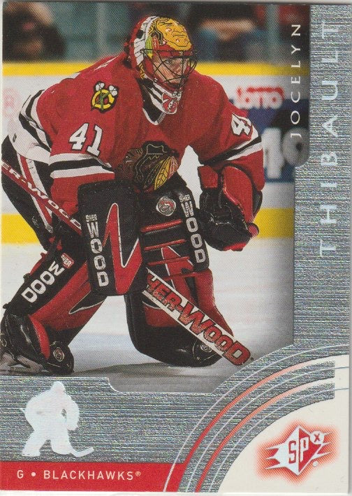NHL 2001-02 SPx - No 164 - Jocelyn Thibault